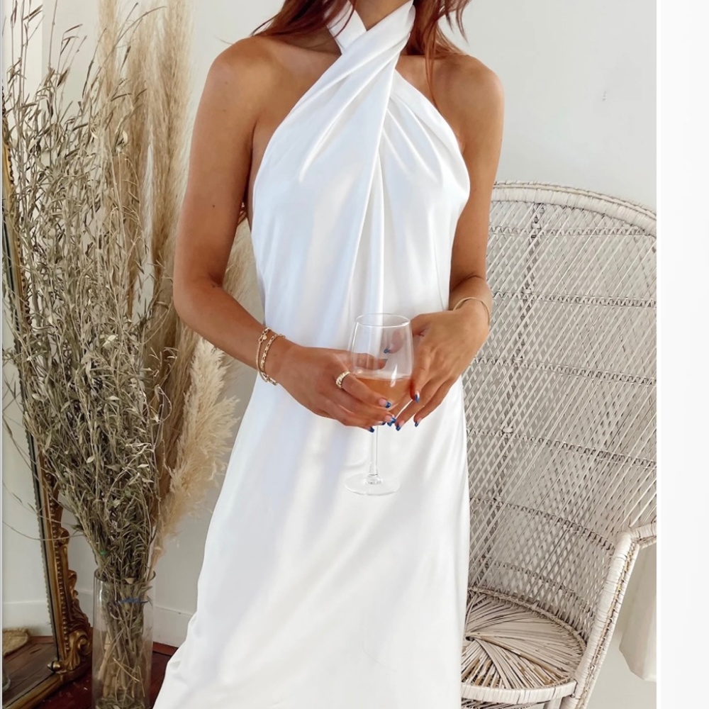 Show Me Your MuMu White Dress